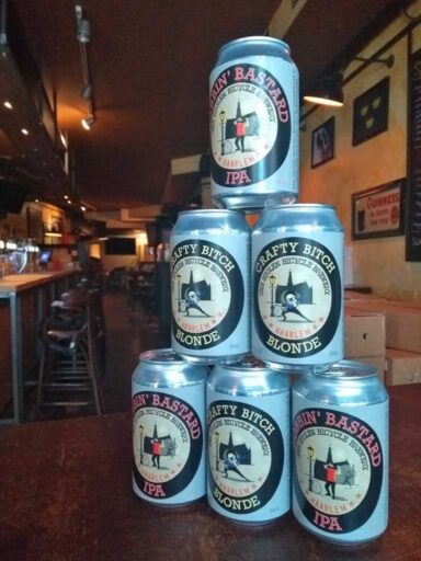Stolen Bicycle Brewery beer produced by Tierney's